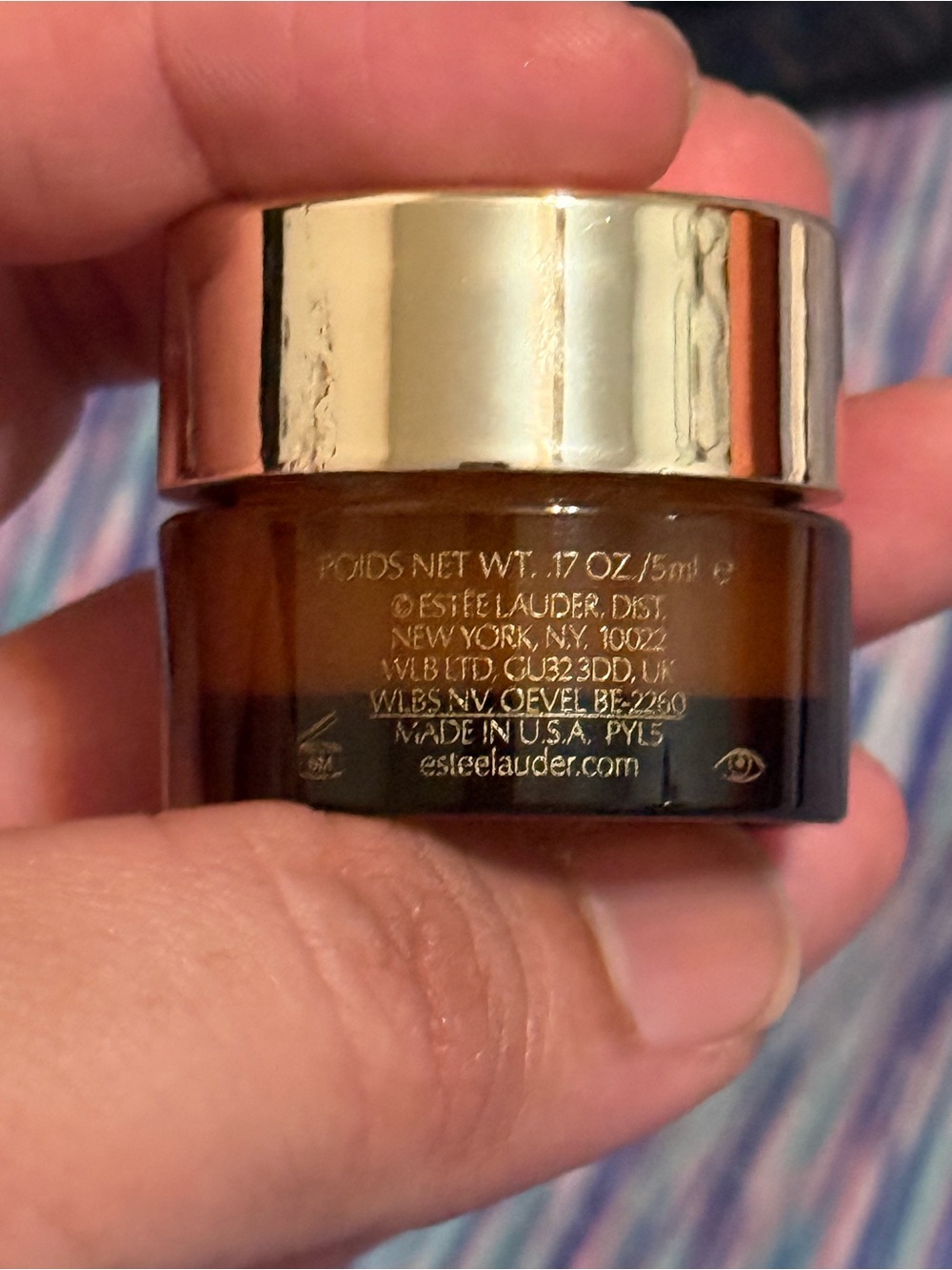 NWOB Estee Lauder Gold and Dark Brown Skincare Trio - Picture 4 of 5